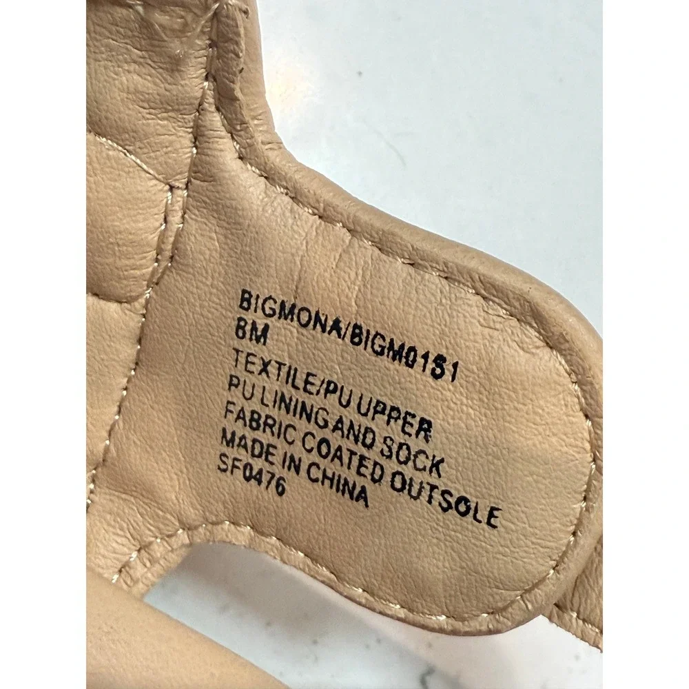 Steve Madden Women's Bigmona Platform Footbed Sandals -‎ Size 8 NEW - Picture 5 of 5